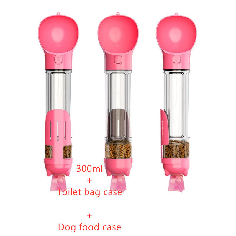 3 In 1 Pet Water Bottle